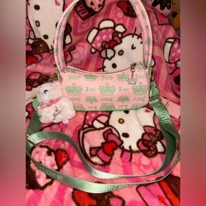 Juicy Couture Pink Diamond Retro Juicy Festival Shoulder Bag